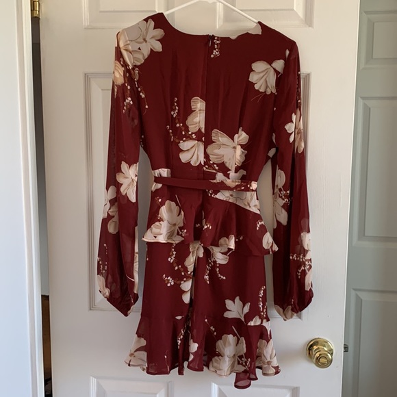 Small loveriche floral dress, red - Picture 2 of 3